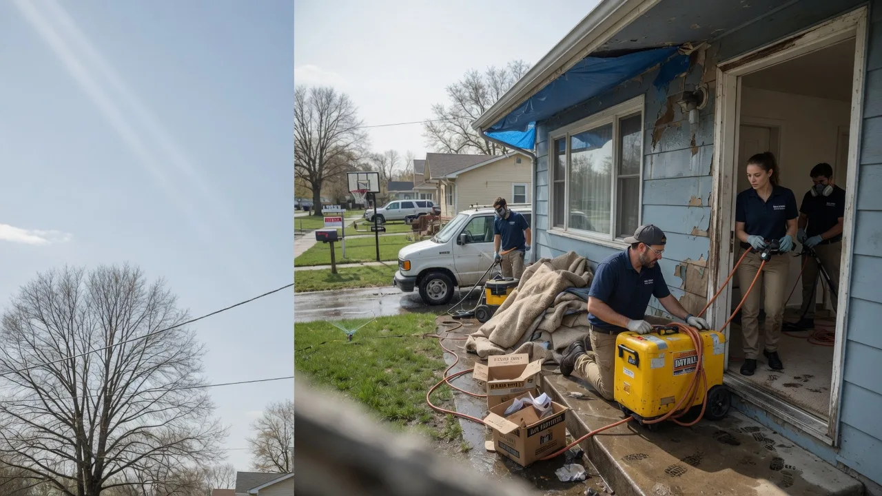 Basement Flood Cleanup in Bessemer, PA near me